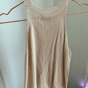 Lulus side tie sweater tank